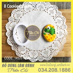Bộ cutter nhựa - Chủ đề Khủng long kỷ JURA 8c