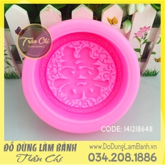 Khuôn silicone Vòng tròn Song Hỷ