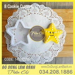 Bộ cutter nhựa - Chủ đề CÁ BIỂN 8c