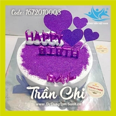 Bột Decor bánh YUM - Vị NHO - Hủ 300gr