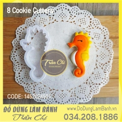 Bộ cutter nhựa - Chủ đề CÁ BIỂN 8c