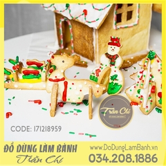 Set cookie 3D Xmas 8 món - NHỎ
