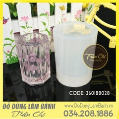 Khuôn silicone Ly kim cương CAO