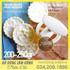 Khuôn TTLX 200-250gr - 04 mặt tròn (ĐÔI CHIM 2c, Hoa, Sen) (202520.03)