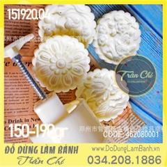 Khuôn TTLX 150-190gr - 04 mặt TRÒN (ĐÔI CHIM 2c, Hoa, Sen) (151920.04)
