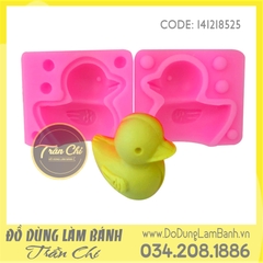 Khuôn silicone Vịt con 3D (2 mảnh)