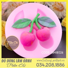 Khuôn silicone Chùm Cherry nhỏ