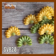 SV820 - Khuôn silicone Nải Chuối nhỏ 5x3.5cm (8/12)