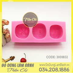 Khuôn silicone Mặt Mèo 3 loại