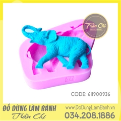 Khuôn silicone Con voi