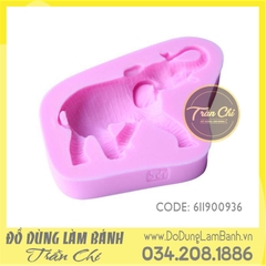 Khuôn silicone Con voi