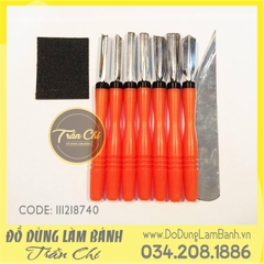 Bộ tỉa rau củ quả MÀU CAM