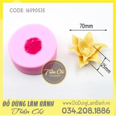 Khuôn silicone hoa Trạng Nguyên 9 cánh (0535)
