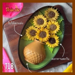 T18 - Khuôn silicone Hoa HƯỚNG DƯƠNG Thái 5.5CM (15/9)