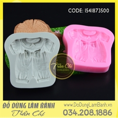 Khuôn silicone Bộ đồ bé gái
