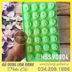 Khuôn nhựa HSS - VD804 - Chữ hoa TRÒN