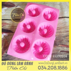Khuôn silicone vỉ Cánh nhọn tam giác 6c