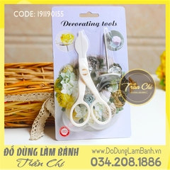 Combo bộ 2 món: Kéo gắp hoa và dù xoay (BL1479)