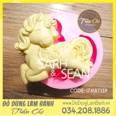 Khuôn silicone Ngựa Pony