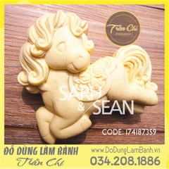 Khuôn silicone Ngựa Pony