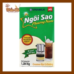 Sữa Creamer Đặc có đường Ngôi sao Phương Nam XANH LÁ - Hộp 1.284kg (30/3) (T12)