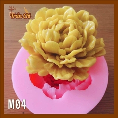 M04 - Khuôn silicone Mẫu Đơn ĐẠI ĐÓA (8/12)