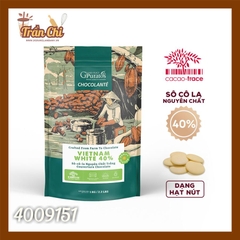 Sô cô la nguyên chất Trắng 40% - GPW-40B.1KG