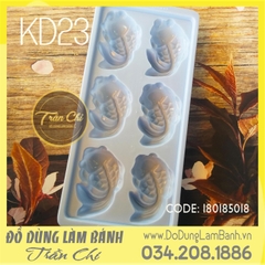 KD23 - Khuôn nhựa VT - Cá VÀNG 6C (16/6)