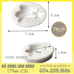 Khuôn silicone Sao xẹt