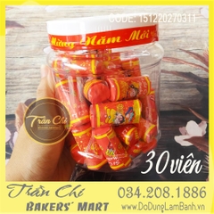 Chocolate PHÁO ĐỎ - Hủ 370gr (khoảng 30 viên)