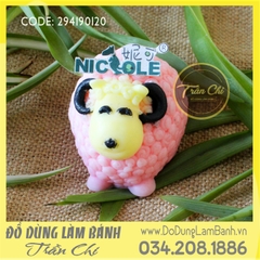 Khuôn silicone Cừu lông xoăn lớn