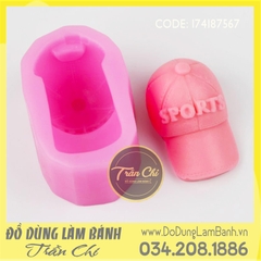 Khuôn silicone Nón Sport
