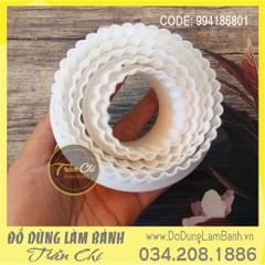 Bộ làm bánh Pateso nhựa trắng