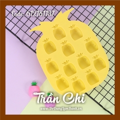 VN1850 - Khuôn silicone vỉ Trái KHÓM 12c (20/11)