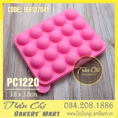 Khuôn silicone Bộ POPCAKE TRÒN 20c (PC1220)