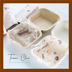 CRW01 - Giấy Lót hộp Bả Mía 18x18cm - GIẤY BÁO TRẮNG - Xấp 97-100t (5/6)