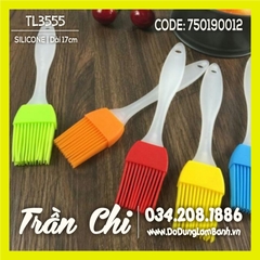 CSM17 - CHỔI quét silicone, CÁN NHỰA MỜ - Size NHỎ 17CM (1/6)