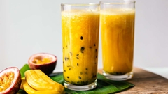 Sinh tố CHANH DÂY Golden Farm - Chai 1 lít