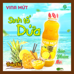 Sinh tố DỨA/KHÓM Vina Mứt - Chai 1L