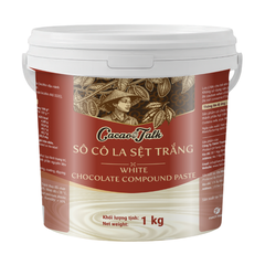 Socola SỆT TRẮNG White Cacao Talk (P63-114) - Xô 1kg