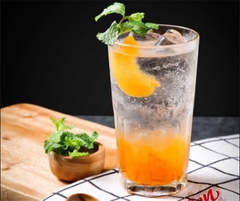 Sinh tố ĐÀO Golden Farm - Chai 1 lít