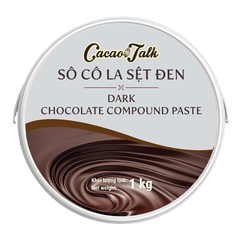 Socola SỆT ĐEN Dark Cacao Talk (P61-114) - Xô 1kg