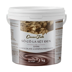 Socola SỆT ĐEN Dark Cacao Talk (P61-114) - Xô 1kg