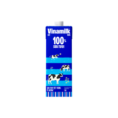 Sữa tươi ÍT ĐƯỜNG VINAMILK - Hộp 1L