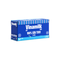 Sữa tươi ÍT ĐƯỜNG VINAMILK - Hộp 1L