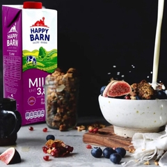 Sữa Tươi HAPPY BARN 3.8% - Hộp 1L