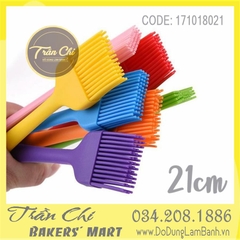 BT0021 - CHỔI quét SILICONE đúc liền 1 MÀU - NHỎ 21CM (9/2)