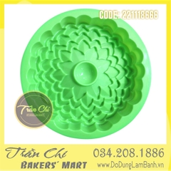 Khuôn silicone Hoa tầng nhiều cánh - LỚN