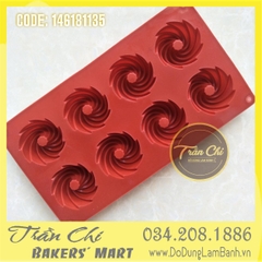 Khuôn silicone vỉ Cánh nhọn 8c NHỎ