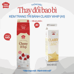 A1 - Kem trang trí bánh Topping CLASSY Nhất Hương - Hộp 907gr